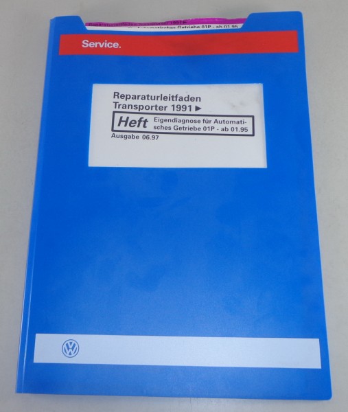 Werkstatthandbuch VW Bus / Transporter T4 Eigendiagnose Automatik Getriebe 1997