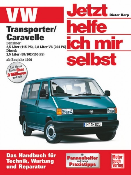 Reparaturanleitung VW Transporter T4 / Caravelle ab 1996 - Jhims Band 227