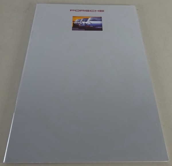 Prospekt / Verkaufsbroschüre Porsche 911 Typ 964 / 968 / 928 GTS Stand 08/1992
