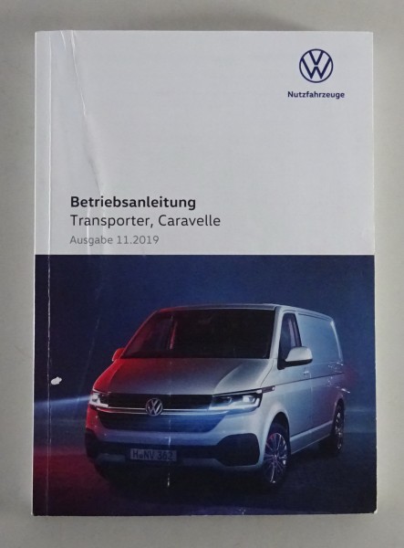 Betriebsanleitung / Handbuch VW Bus, Transporter, Caravelle T6 Stand 09/2019