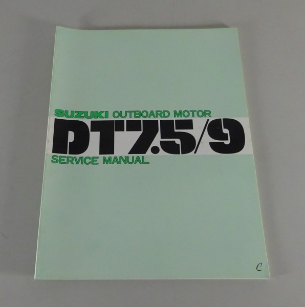 Workshop / Service manual Suzuki Outboard Motor DT7.5 / DT9 from 12/1976