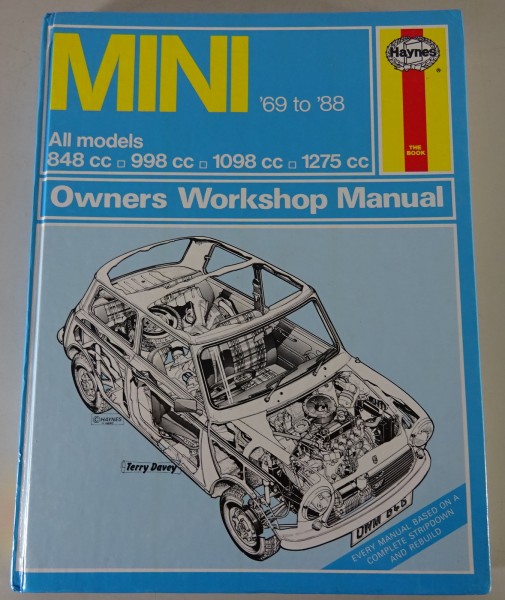 Workshop Manual / Reparaturanleitung Haynes Mini All Models Model Year 1969-1988