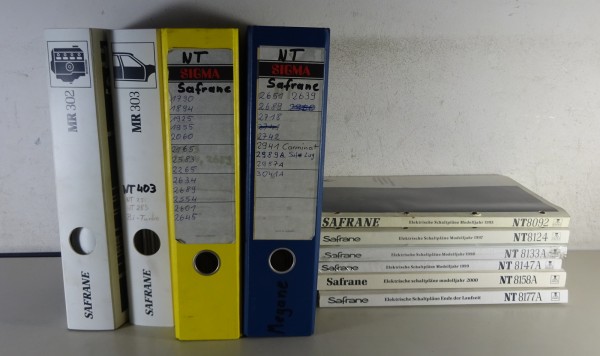 Werkstatthandbuch Renault Safrane Typ B54 incl. Bi-Turbo mit Elektrik ab 1997