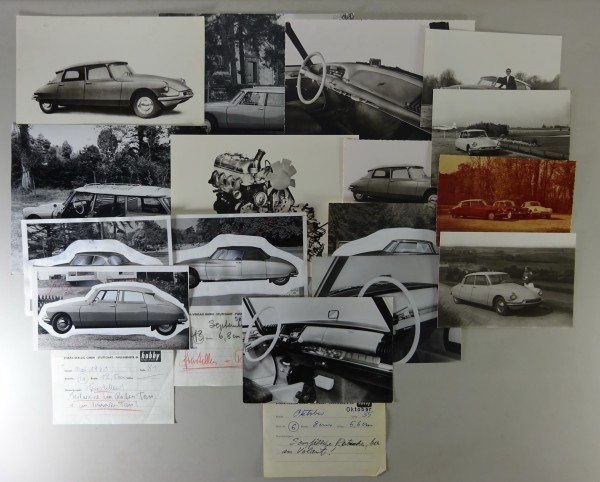 Pressefoto Citroen ID / DS 19 + 21 + Chapron aus dem Hobby Magazin Archiv 1959