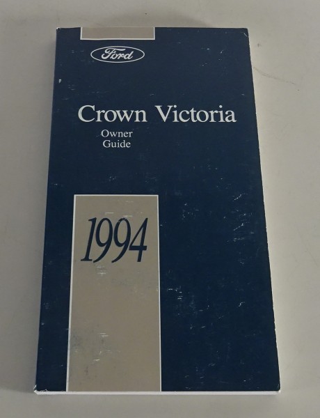 Owner´s Manual / Handbook Ford Crown Victoria Stand 1994