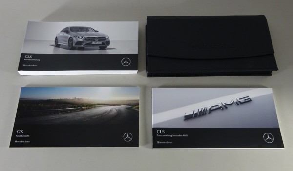 Bordmappe + Betriebsanleitung Mercedes-Benz CLS + AMG Typ C257 Stand 2021