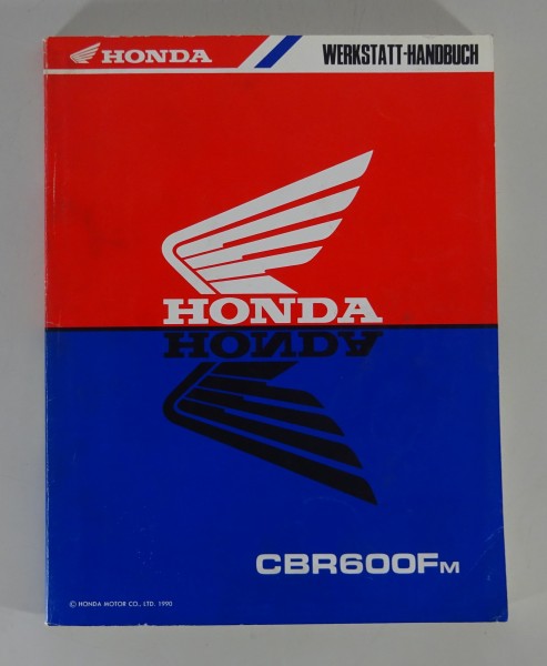 Werkstatthandbuch Honda CBR 600 F, Typ PC25, Stand 1990