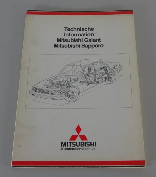 Werkstatthandbuch Technische Informationen Mitsubishi Sapporo / Galant von 1980