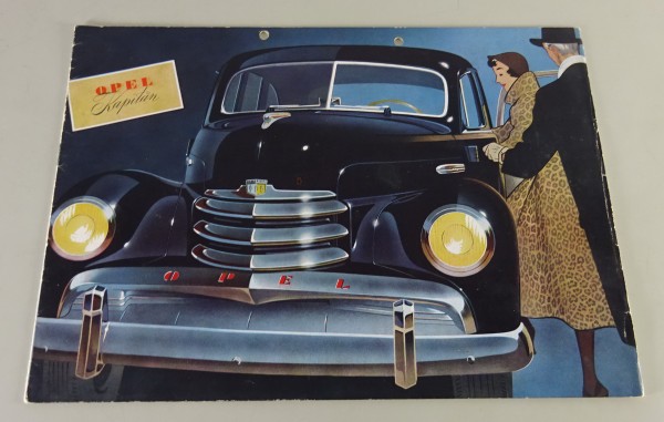 Prospekt / Broschüre Opel Kapitän ´51 Baujahr 1951 - 1953