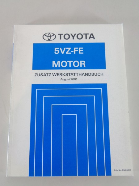 Werkstatthandbuch Toyota 5VZ-FE 3,4l Motor für Land Cruiser Prado J90 von 8/2001