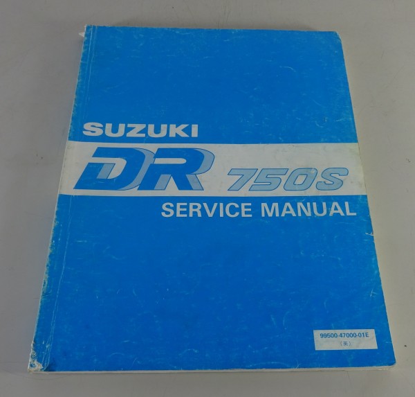 Workshop Manual / Repair Manual Suzuki DR 750 S von 01/1988