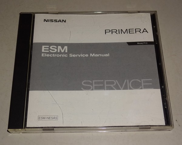 Werkstatthandbuch auf CD Nissan Primera Typ P12 Stand 03/2003