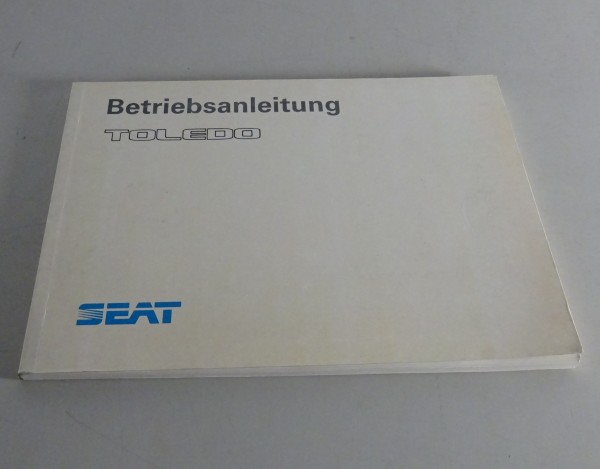 Betriebsanleitung / Handbuch Seat Toledo