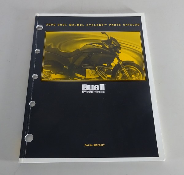 Parts catalog Buell Cyclone M2 / M2L Model 2000 / 2001 from 10/2000