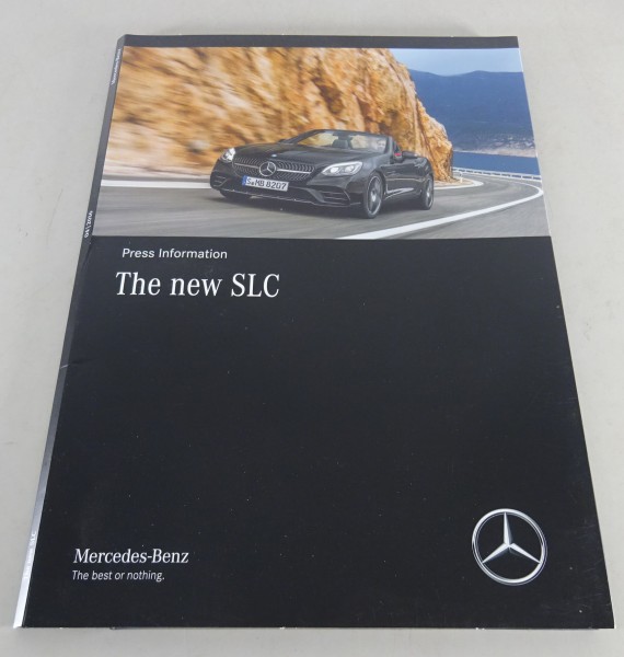 Presseinformation + Pressefotos auf USB Mercedes-Benz SLC Stand 04/2016