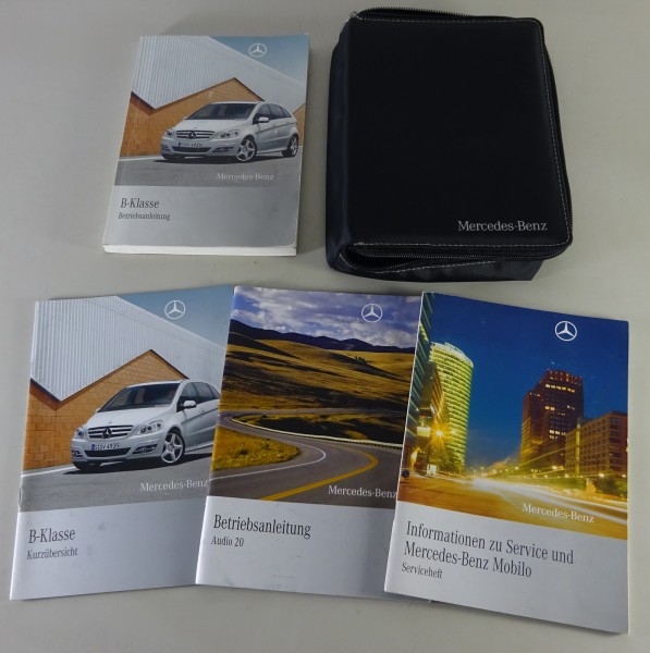 Bordmappe + Betriebsanleitung Mercedes-Benz B-Klasse W245 Stand 03/2009