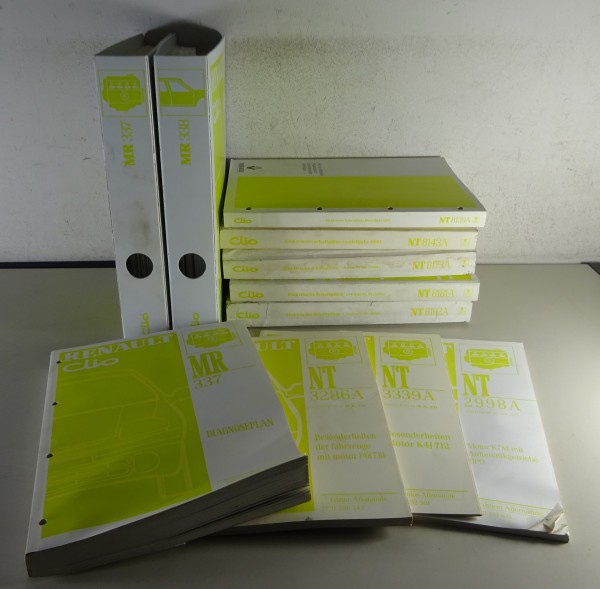 Werkstatthandbuch inklusive Schaltpläne Renault Clio II Typ B Stand 1997 - 2001