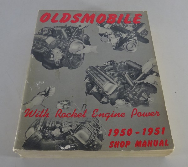 Workshop Manual Oldsmobile 76 / 88 / 98 ab Baujahr 1950/51 from 1951