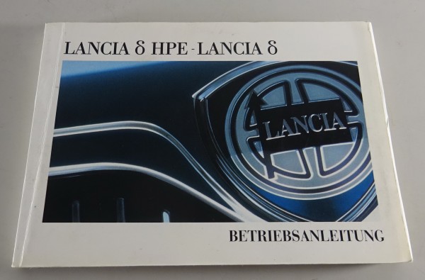 Betriebsanleitung / Handbuch Lancia Delta & Delta HPE Stand 02/1996