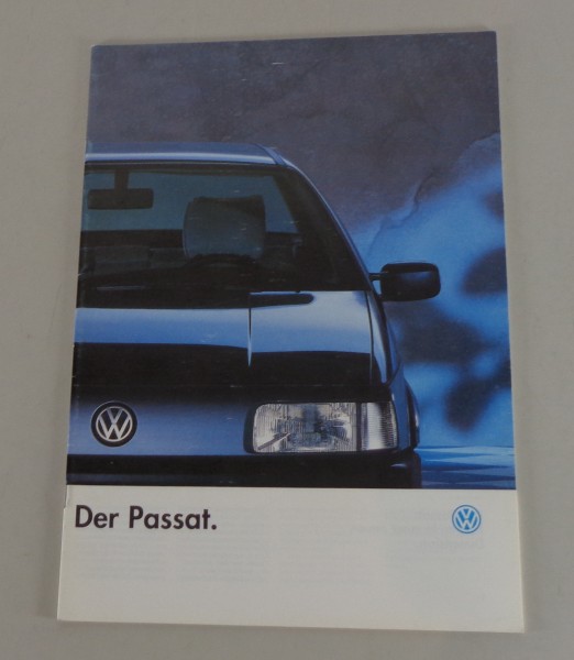 Prospekt VW Passat B3 Typ 35i von 03/1988