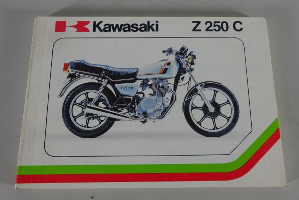 Betriebsanleitung / Handbuch / Manual Kawasaki Z 250 C Stand 06/1986