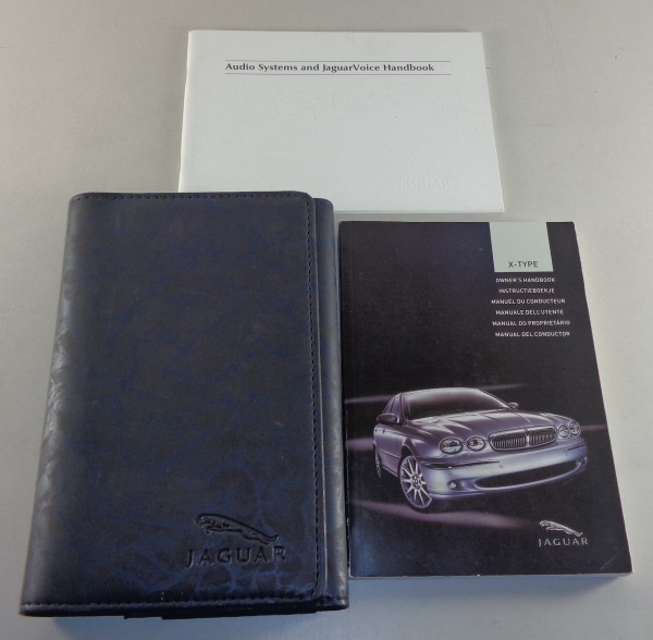 Owner's Manual + wallet Jaguar X-Type von 2004