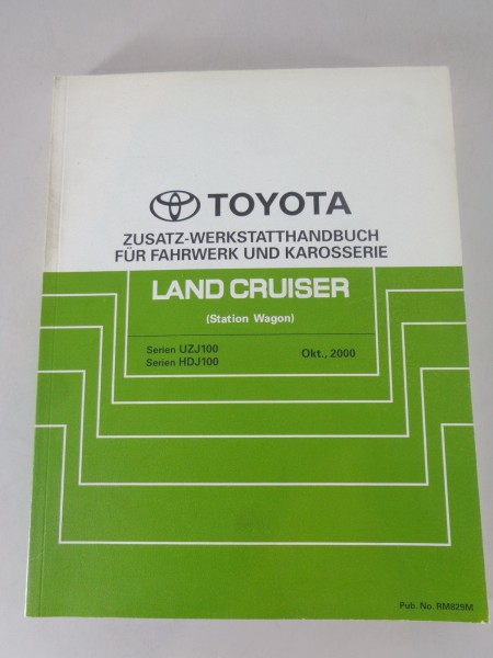 Werkstatthandbuch Toyota Land Cruiser J10 Karosserie und Fahrwerk von 10/2000