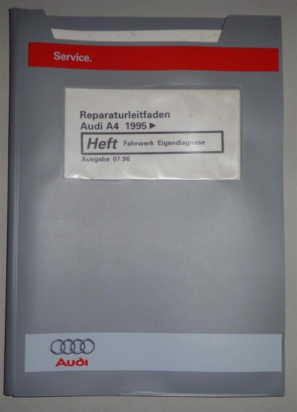 Werkstatthandbuch Audi A4 B5 Fahrwerk Eigendiagnose ab 1995