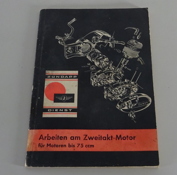 Werkstatthandbuch Zündapp Sport-Combinette KS / Falconette KS 50 / KS 75 - 1961