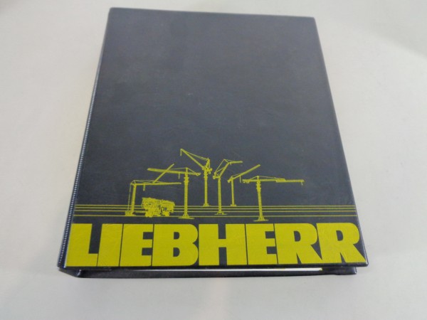 Betriebsanleitung / Handbuch Liebherr Turmdrehkran 90 EC Stand 12/1990