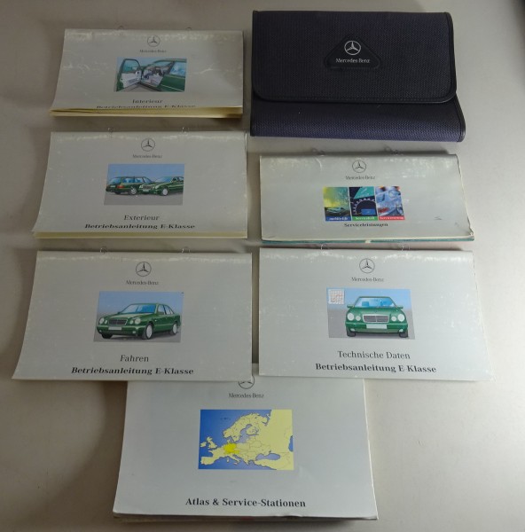 Bordmappe + Betriebsanleitung Mercedes Benz E-Klasse W210 / S210 Stand 05/1998