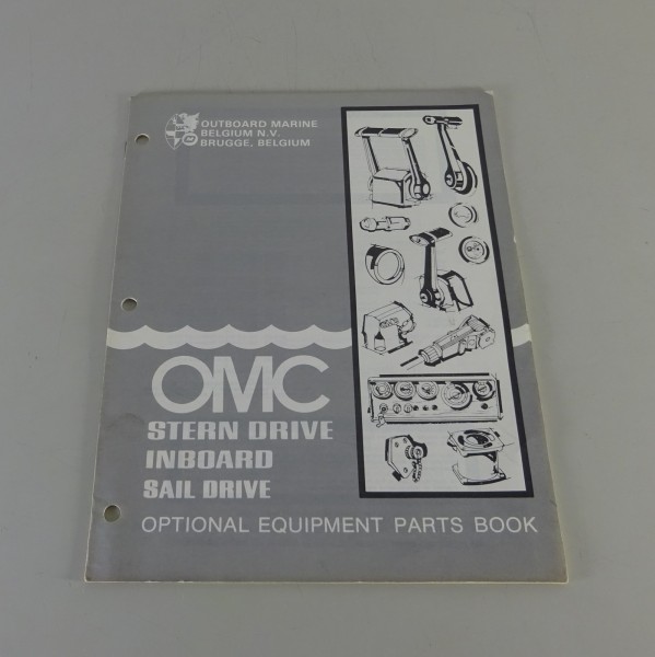 Teilekatalog OMC Inboard Stern Drive Model 15S11C