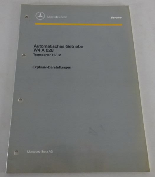 Werkstatthandbuch Mercedes-Benz Transporter T1+T2 Autom. Getriebe W4 A 028