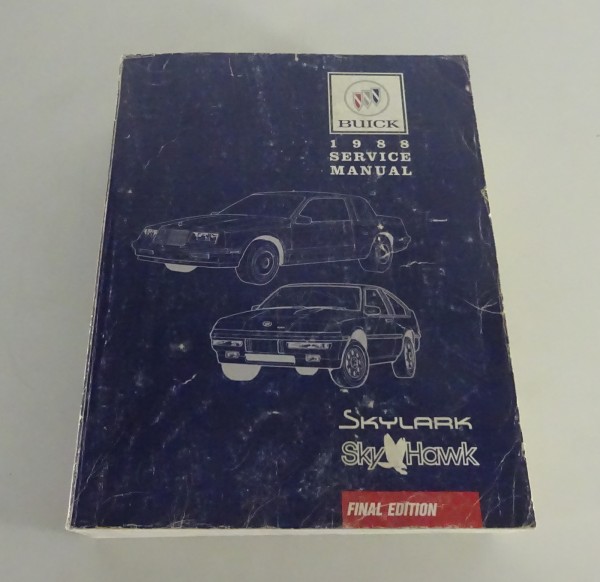 Workshop Manual / Service Manual Buick Skylark / Skyhawk from 1988