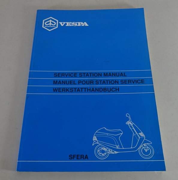 Werkstatthandbuch Piaggio Sfera Motorroller 50 ccm von 1991