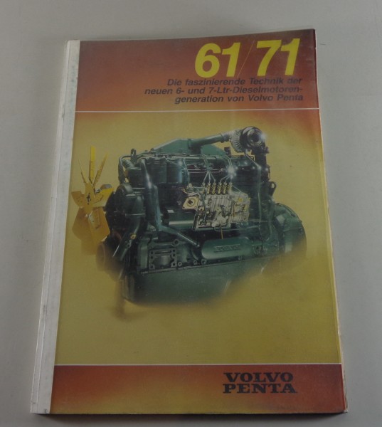 Handbuch / Technische Information Vovlo Penta Dieselmotor TD 100 / TD 71