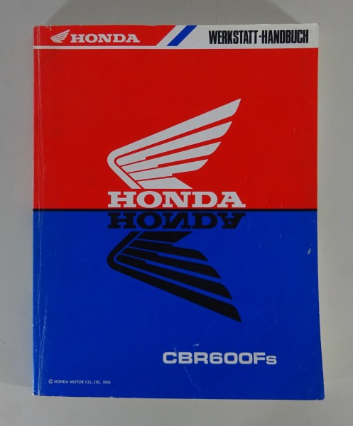 Werkstatthandbuch Honda CBR 600 F Typ PC31 Stand 1995