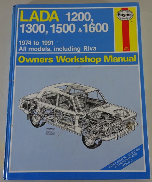 Reparaturanleitung / Workshop Manual Haynes Lada 1200/1300/1500/1600 1974-1991