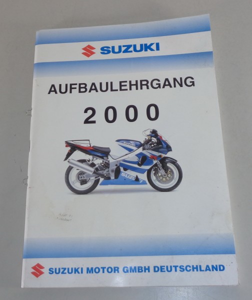 Schulungsunterlage / Aufbau Suzuki UC 125Y, DR 650 SEY, GSX 600... Modelle 2000