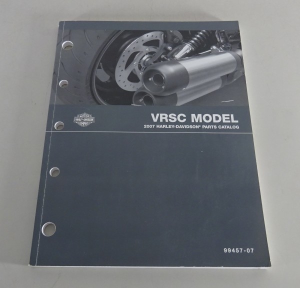 Parts catalog / Spare parts list Harley Davidson VRSC Models 2007 from 06/2006