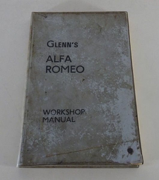 Repair Manual Alpha Romeo 1300 / 1600 / 1750 / 2000 / 2600 from 1965