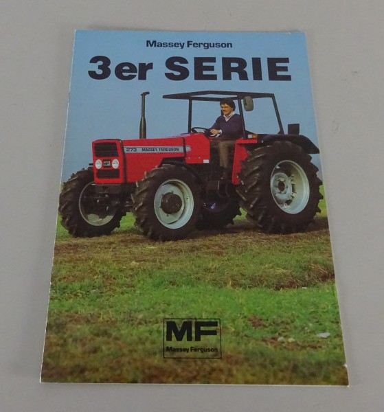 Prospekt / Broschüre Massey Ferguson MF 3er - Serie Stand 10/1984