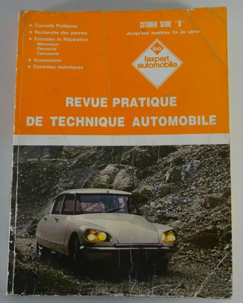 Reparaturanleitung Revue Pratique Citroen Serie D Baujahre 1955-75 Stand 04/1987