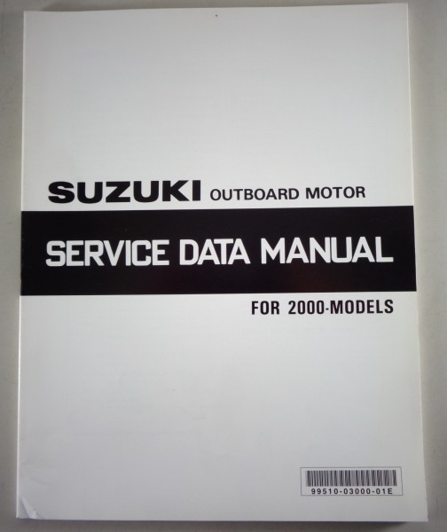 Service Data & Technical Specifications Suzuki Outboard Motor for 2000 Models