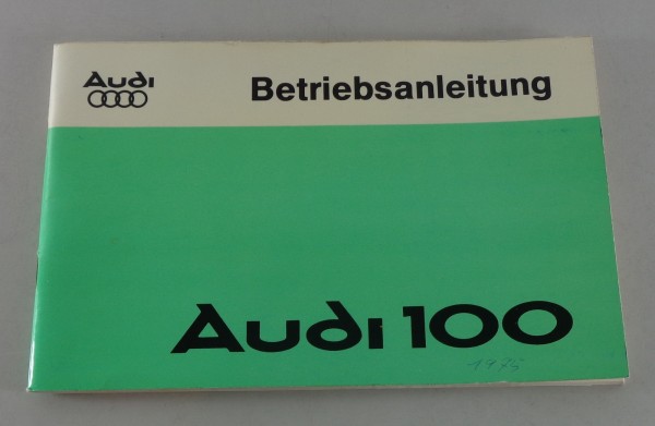 Betriebsanleitung / Handbuch Audi 100 C1 Typ F104 von 1995