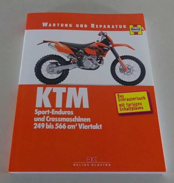 Reparaturanleitung Wartung und Reparatur KTM Sport-Enduros und Crossmaschinen