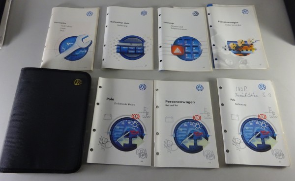 Bordmappe mit Betriebsanleitung VW Polo 6N2 Stand 2000