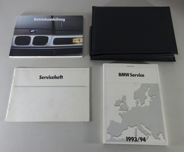 Bordmappe + Betriebsanleitung BMW 8er E31 840 Ci + 850 Ci / CSi Stand 09/1993