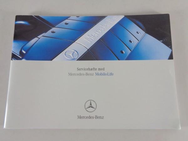 Scheckheft Mercedes Benz R171 SLK 200 Kompressor / 350 auf Dänisch 05/2003