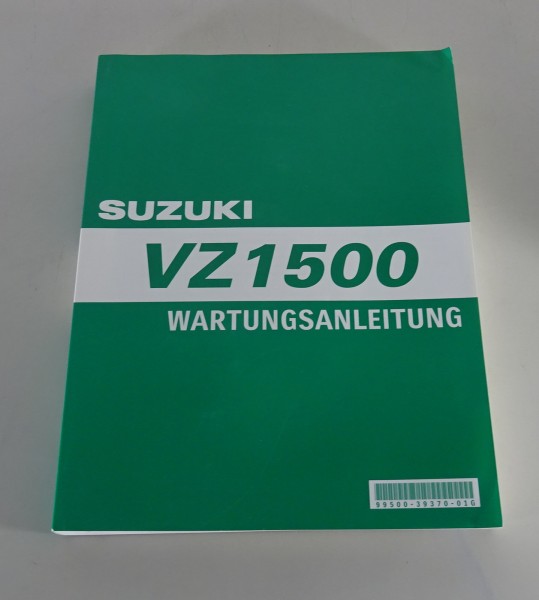 Werkstatthandbuch / Wartungsanleitung Suzuki VZ 1500 Intruder K9 Stand 11/2008